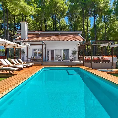 The White At Sani Villa *