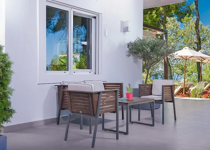 The White At Sani Villa